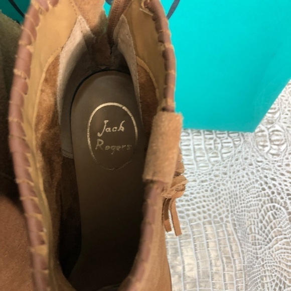 Jack Rogers Greer Oak Suede Booties - Picture 5 of 8